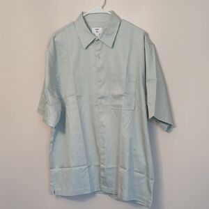 Men's Mint Green Short Sleeve Shirt